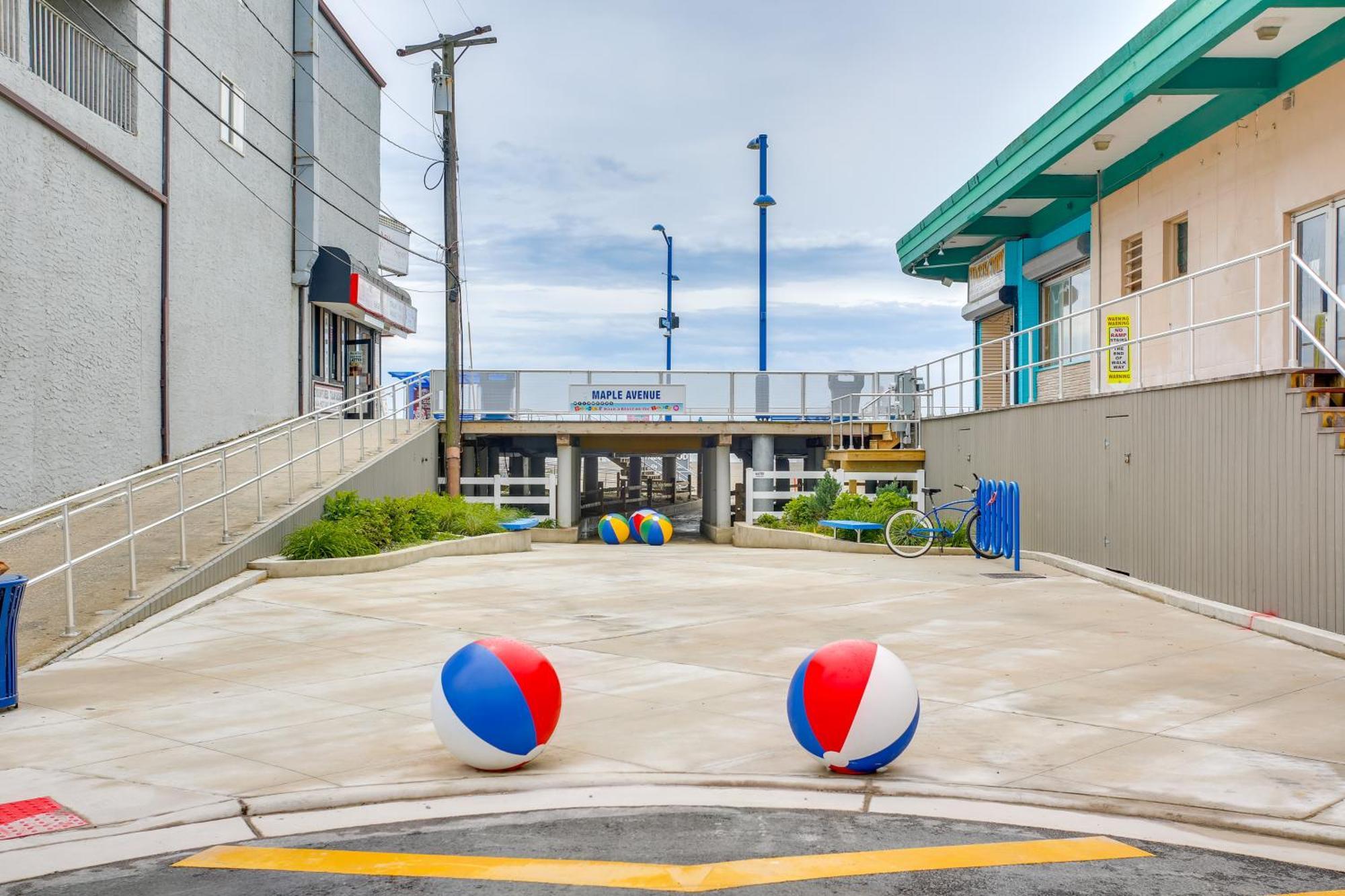 Quaint Wildwood Condo About Walk To Beach! Bagian luar foto