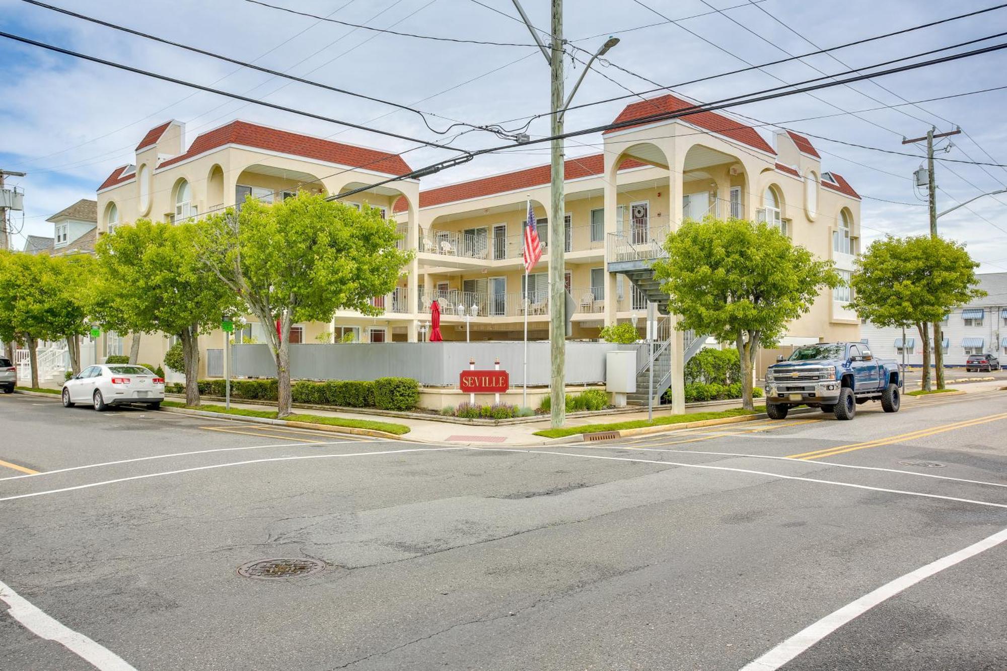 Quaint Wildwood Condo About Walk To Beach! Bagian luar foto