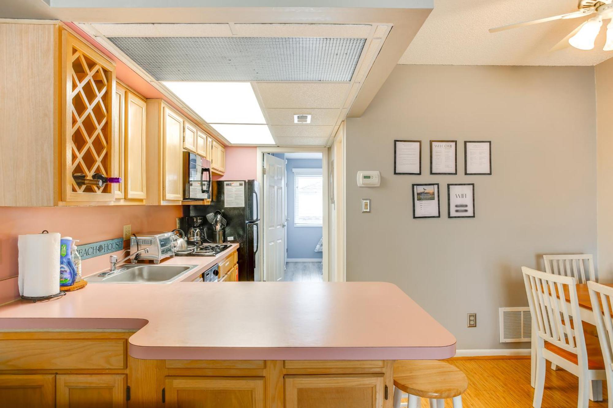 Quaint Wildwood Condo About Walk To Beach! Bagian luar foto