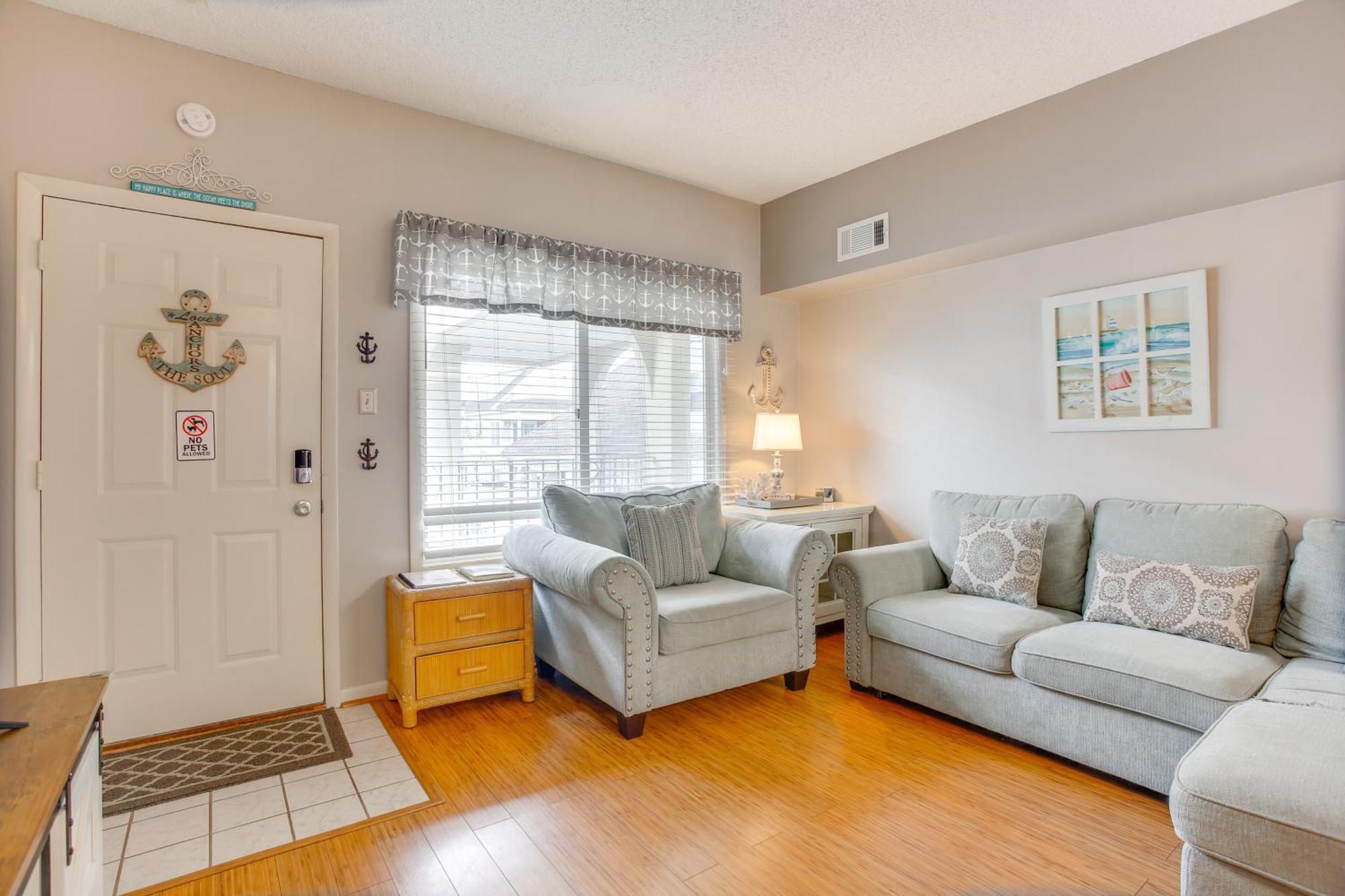 Quaint Wildwood Condo About Walk To Beach! Bagian luar foto