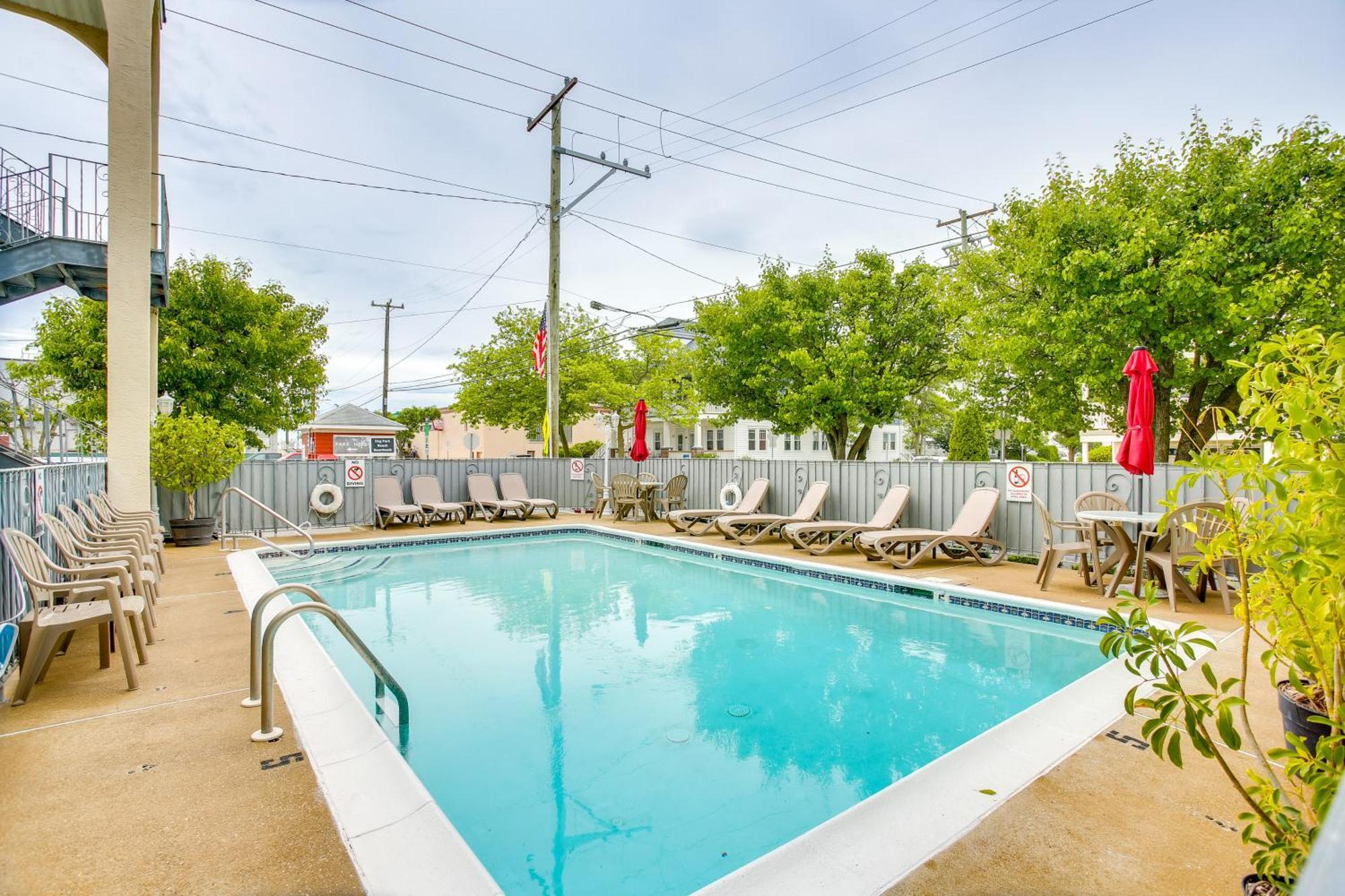 Quaint Wildwood Condo About Walk To Beach! Bagian luar foto